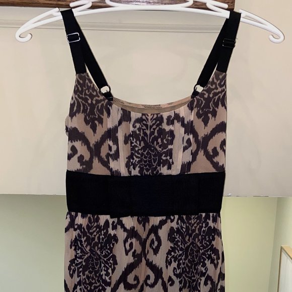 Cheetah Print Dress with Black Bow - Picture 1 of 4
